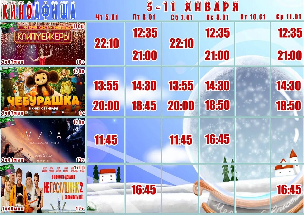 Тавда киносеансы январь 2023. Кинотеатр на январь. Киноафиша 2022. Список фильмов. Киноафиша декабрь 2022.