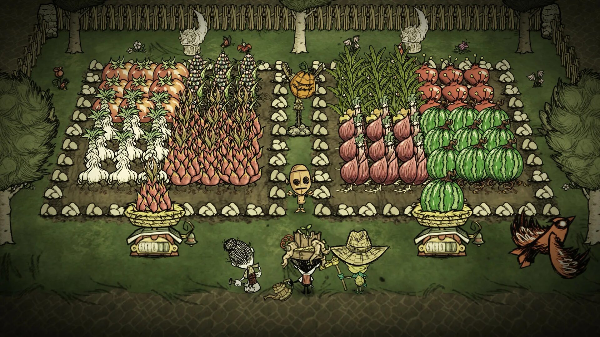 Don t Starve together. Игра don't Starve together. Don't Starve together лагерь. Don't Starve Оазис.