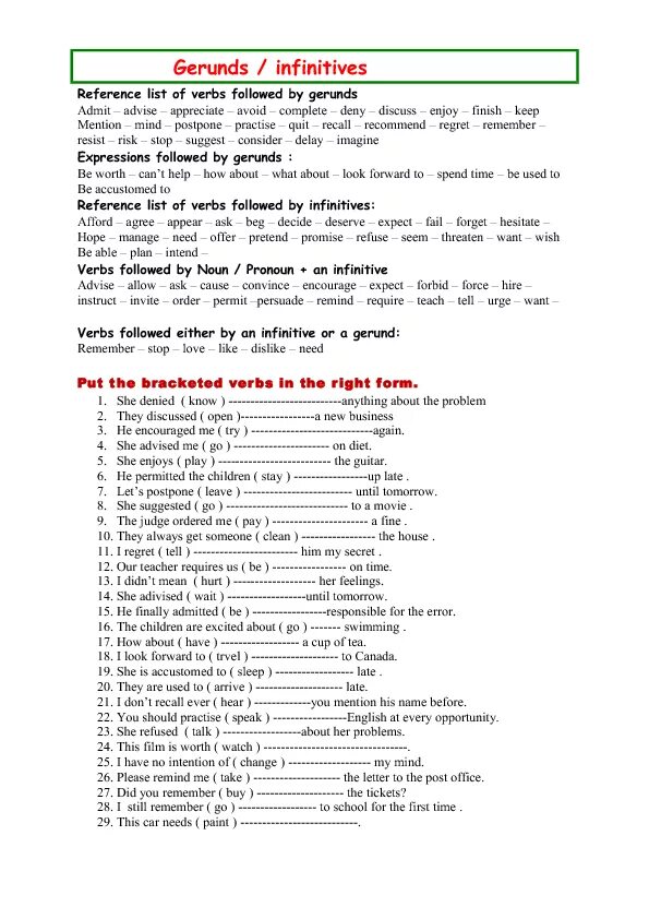 Задания на Gerund и Infinitive. Gerund or Infinitive задания. Gerund Infinitive упражнения. Задания на герундий и инфинитив 8 класс. Verb infinitive exercises