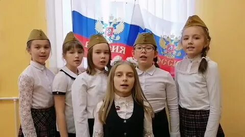 Видео патриотическая песня в школе