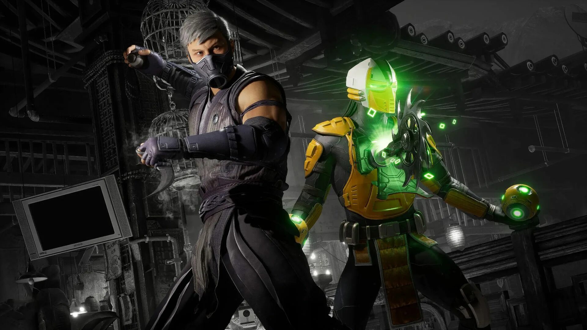 Когда выйдет мортал комбат 1. Обои на пк. рейн (mortal kombat). мортал комбат герои. смоук мортал комбат.