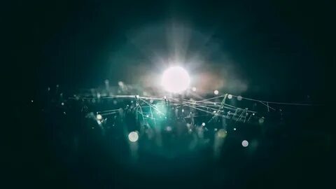 Under bright lights