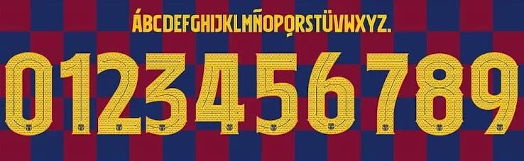 Шрифты футбольные barca. Футбольный шрифт. Шрифт барселона. Шрифт barcelona 2013. Шрифт барселона.