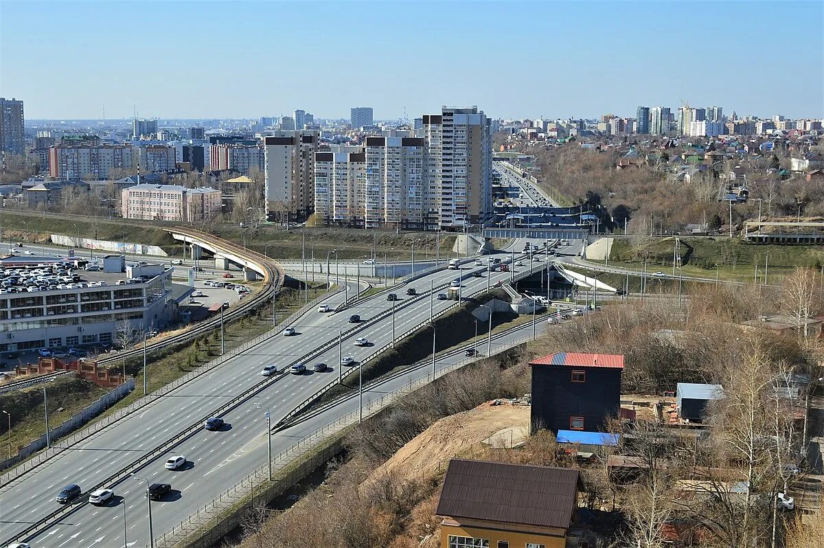 Эстакада казань