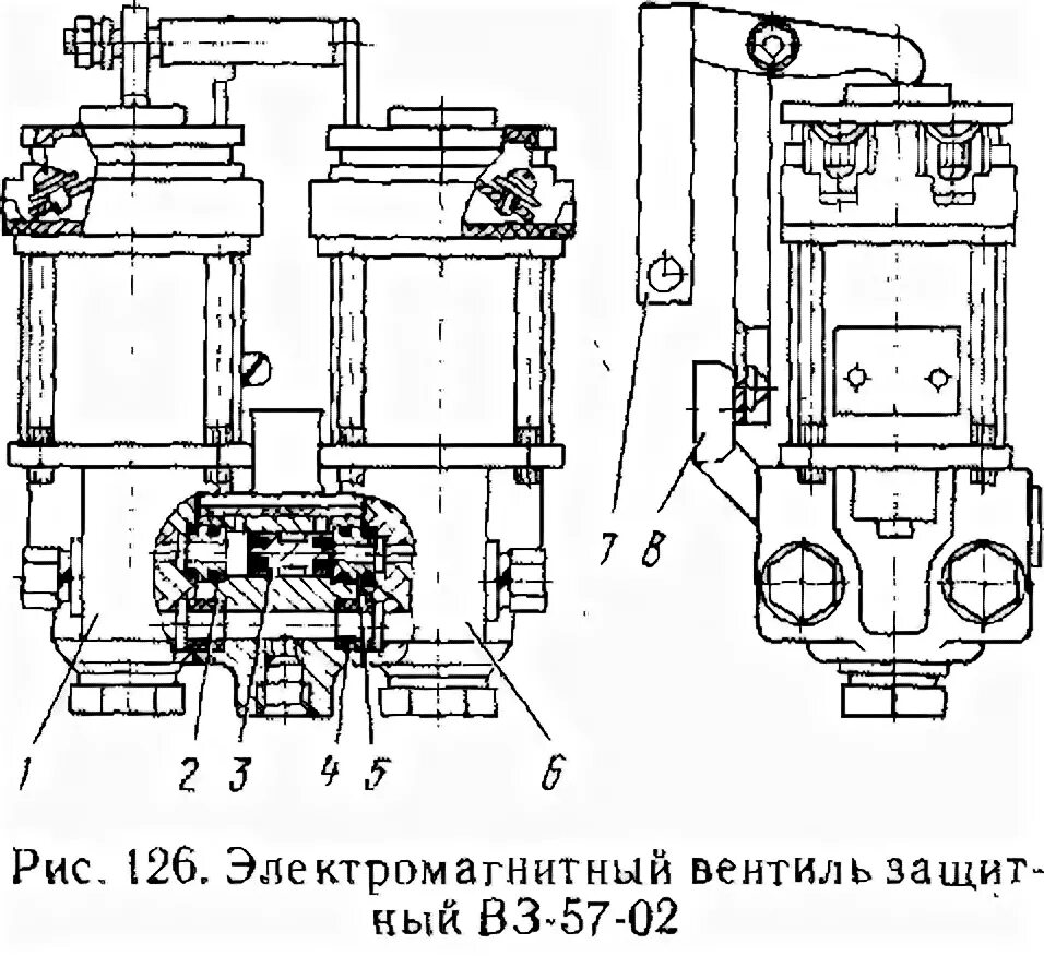 Клапан электровоза. Вз-57-02 вл80с. Вентиль защиты вл80с. "Вентиль электромагнитный токоприемника ЭВТ-54-02.. Электромагнитный вентиль токоприемника вл 85.