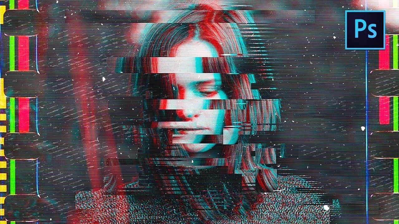 Glitch shop. Глитч эффект. Glitch эффект. Глитч фон. Глитч эффект в Photoshop.