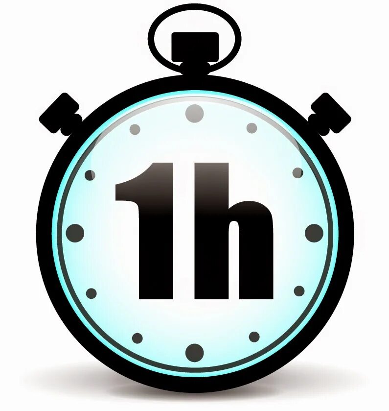 1 hour left