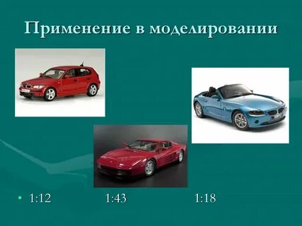 Применение масштаба