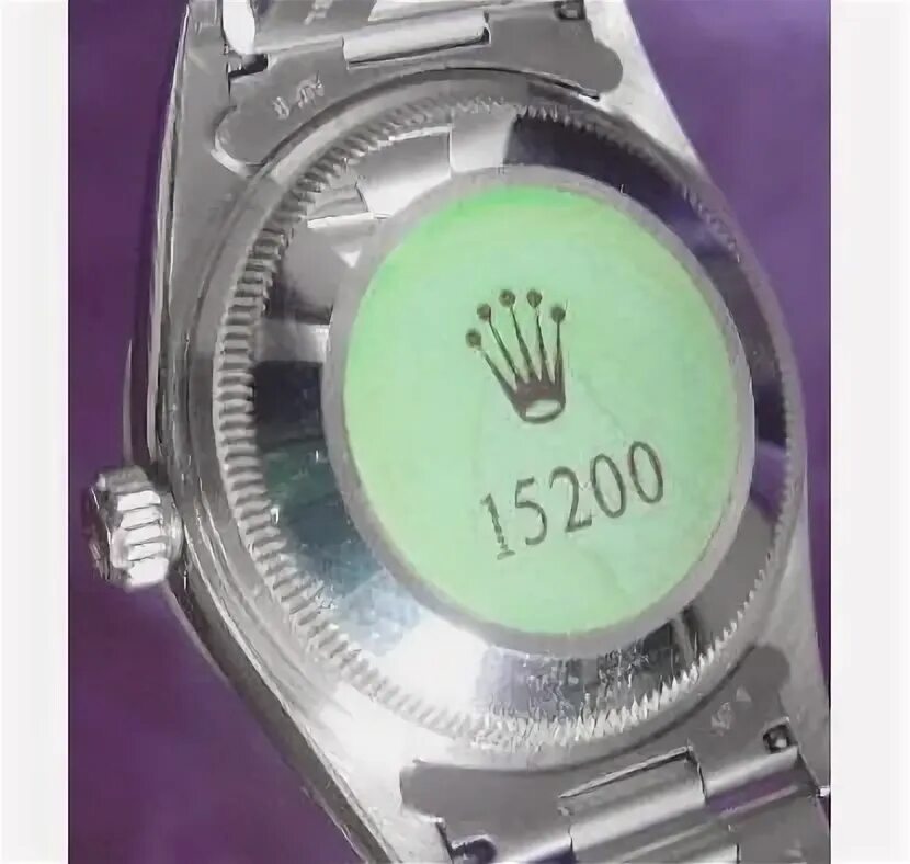 Как отличить подделку rolex. Rolex 15200. серийный номер на часах ролекс.