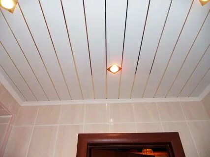 Панели для потолка в ванную комнату