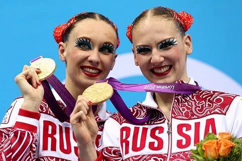 Олимпийские чемпионки по синхронному