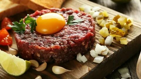 Как называется блюдо из сырого