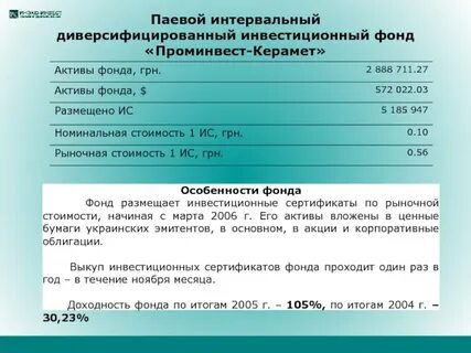 Паевые инвестиционные фонды отзывы