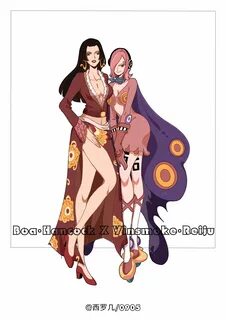 Reiju and boa hancock : funpiece - pixangels.co.uk.