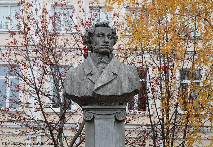 Особенности А.С. Пушкин в Орле, Университетская площадь - Яндекс Карты