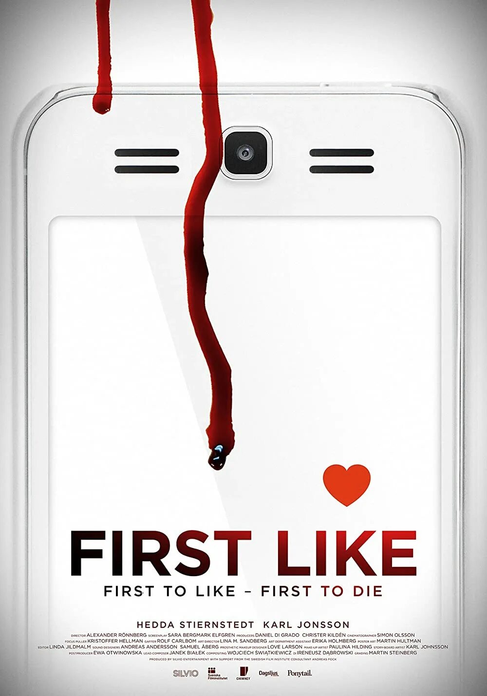 Be the first to like this. Первый лайк фильм 2016. hedda stiernstedt. 1 like. one die.