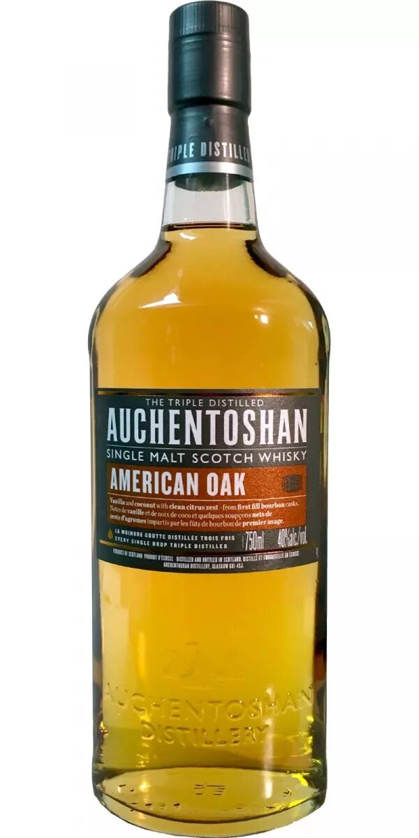 Auchentoshan oak. Auchentoshan oak