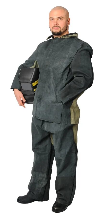 Сварщика спилком. Костюм сварщика м214. 48-50/182-188. Сварщика спилком. Прабо костюм сварщика со спилком 2,3.