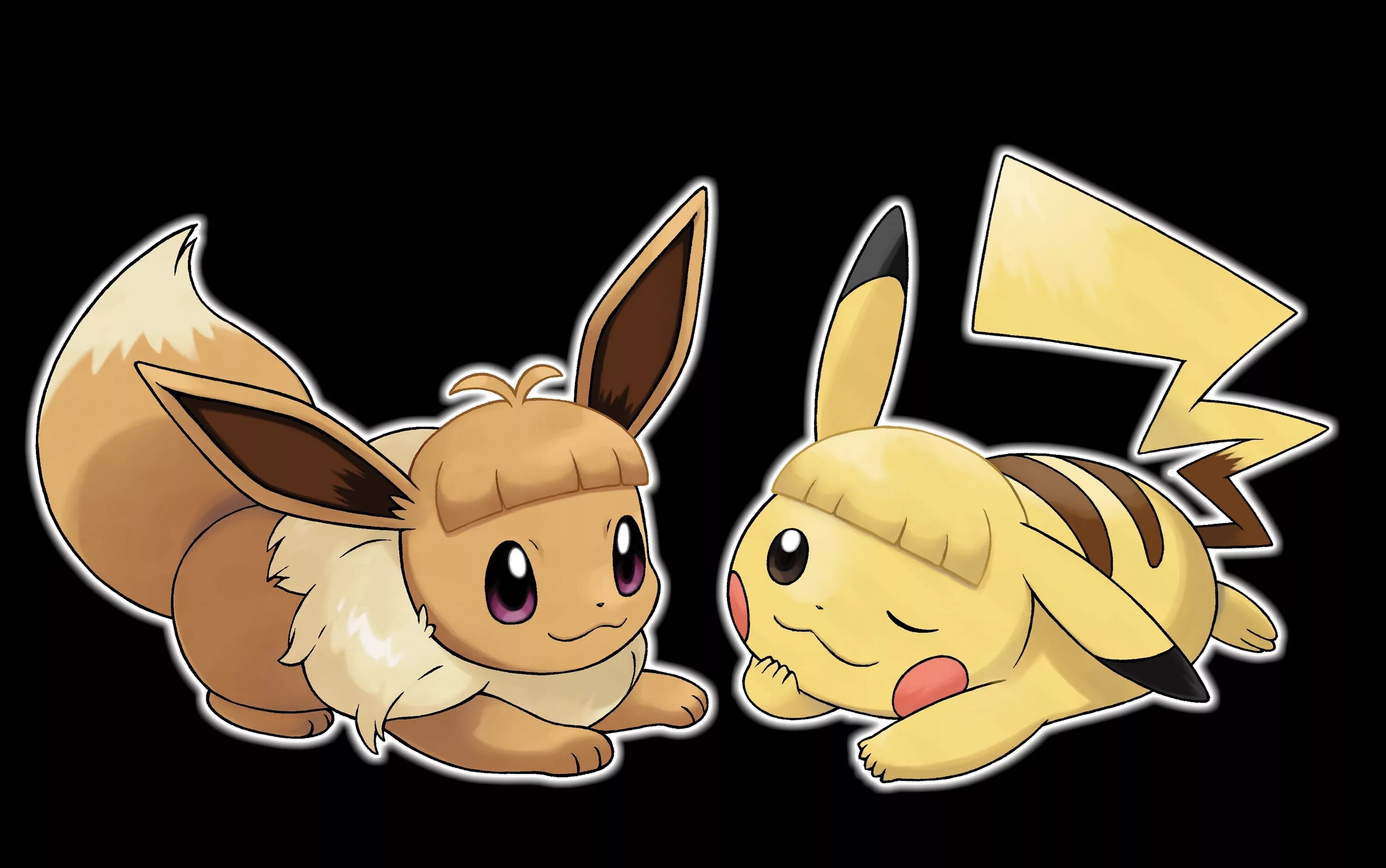 Что значит иви. Покемон иви и Пикачу. Иви покемон. Пикачу #133 Eevee. Pokemon Pikachu and Eevee.