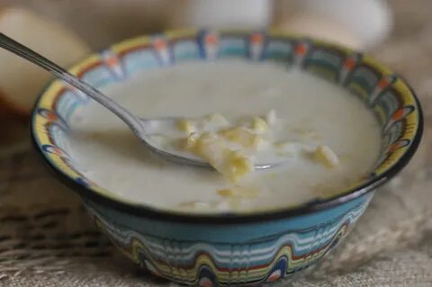 Затирка блюдо белорусской