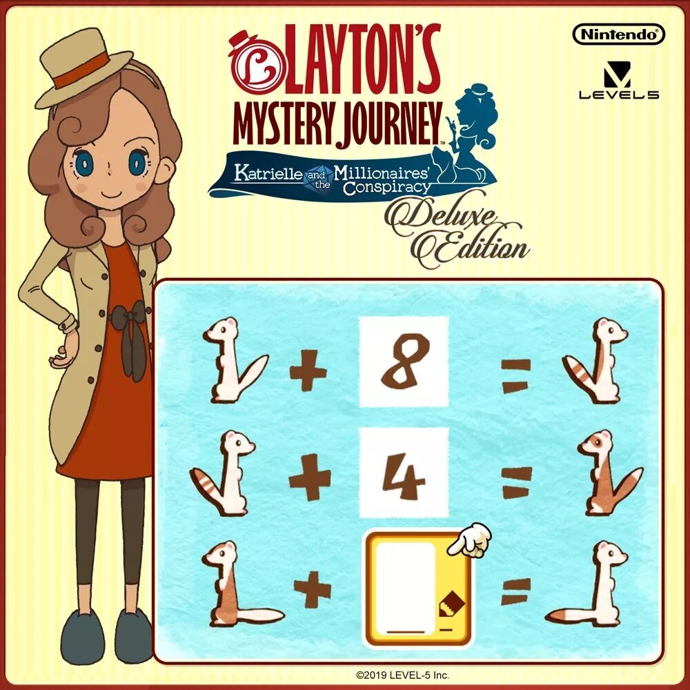 Mystery journey. Layton Mystery Journey. Katrielle Layton. Layton's Mystery Journey: Katrielle and the Millionaires' Conspiracy. Layton's Mystery Journey: Katrielle and the Millionaires' Conspiracy - Deluxe (английская версия).