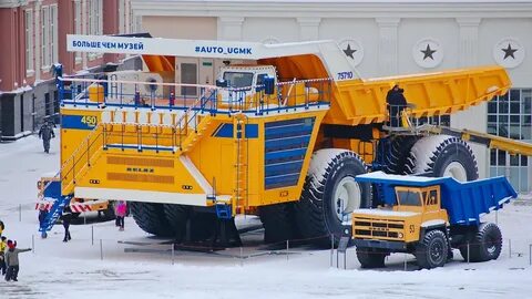 Сколько весит белаз в тоннах