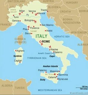 Italy map