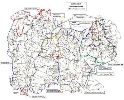 Охотничья карта вологодской области