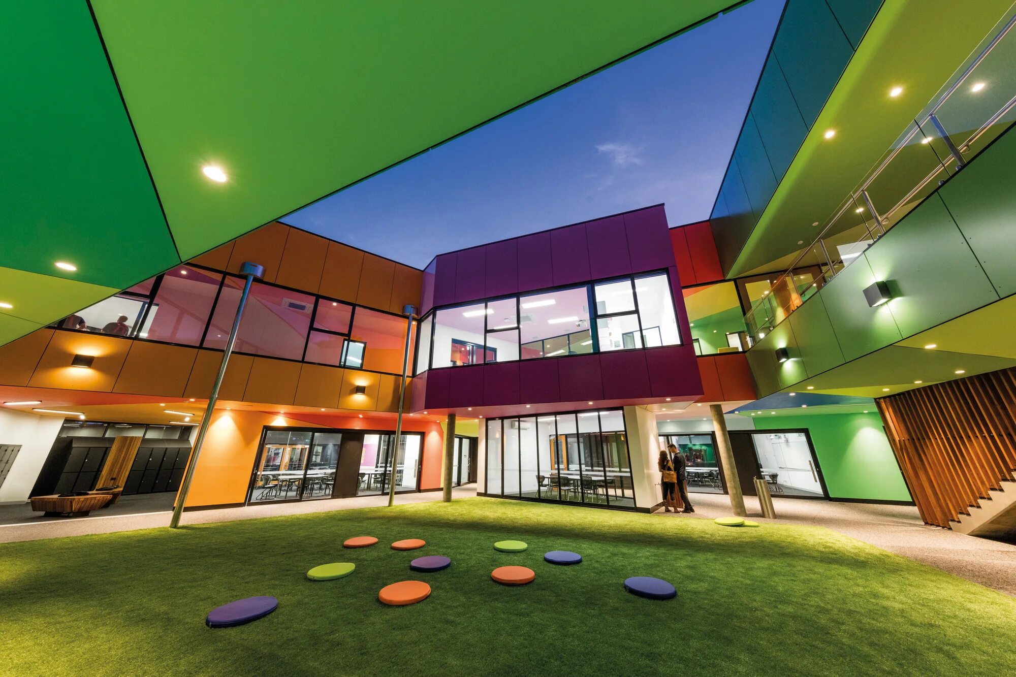 Школы и научного центра в Австралии — HQROOM. Здание школы и научного центра в Австралии — HQROOM. Научно-образовательный центр в Австралии архитектура. Ivanhoe School в Австралии.