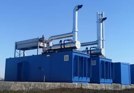 Тепловая электростанция на газе