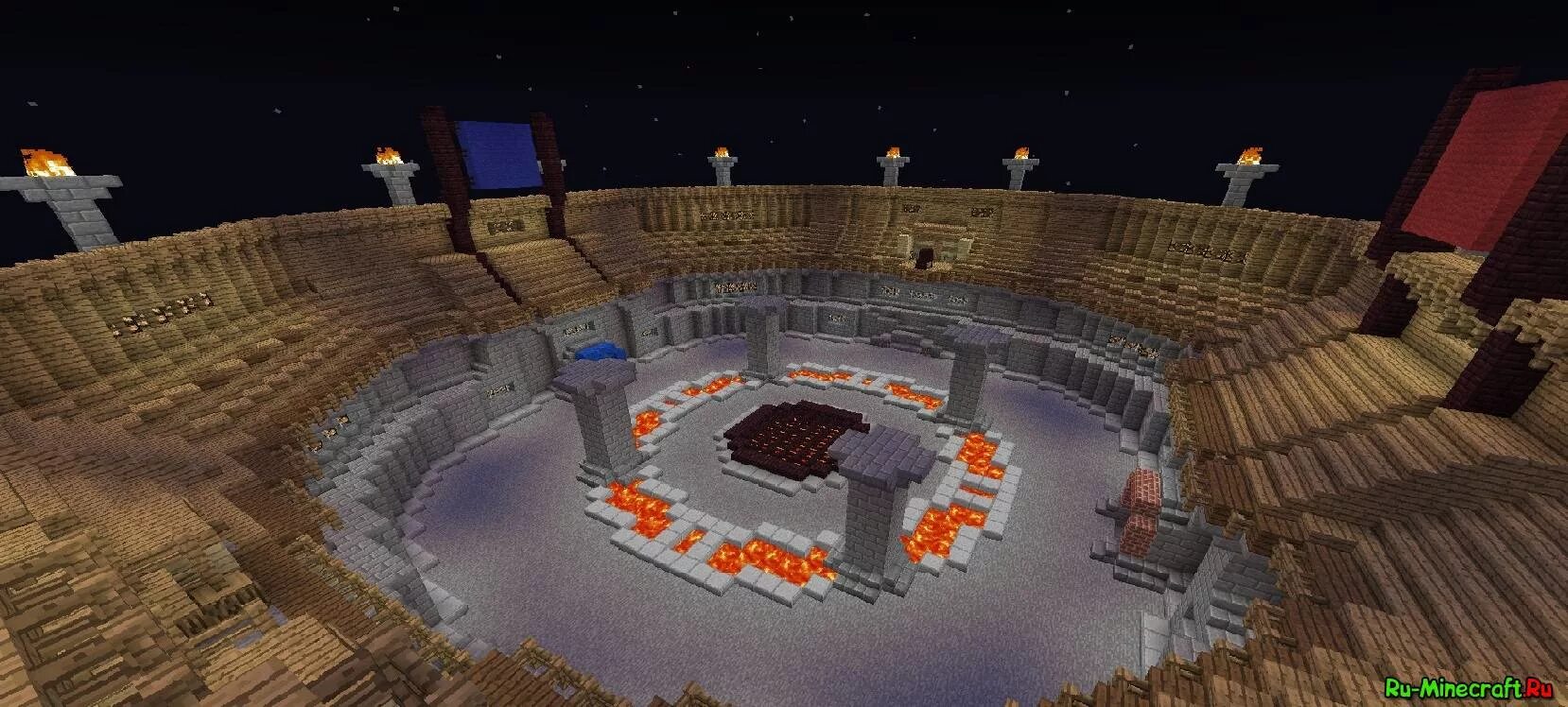 Minecraft arena