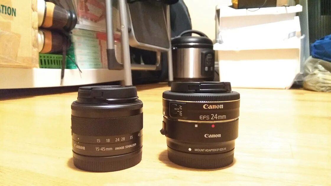 RF 35 vs EF 40 Adaptor. 20mm vs 24mm. 40ef46. 35 Vs 45 mm.