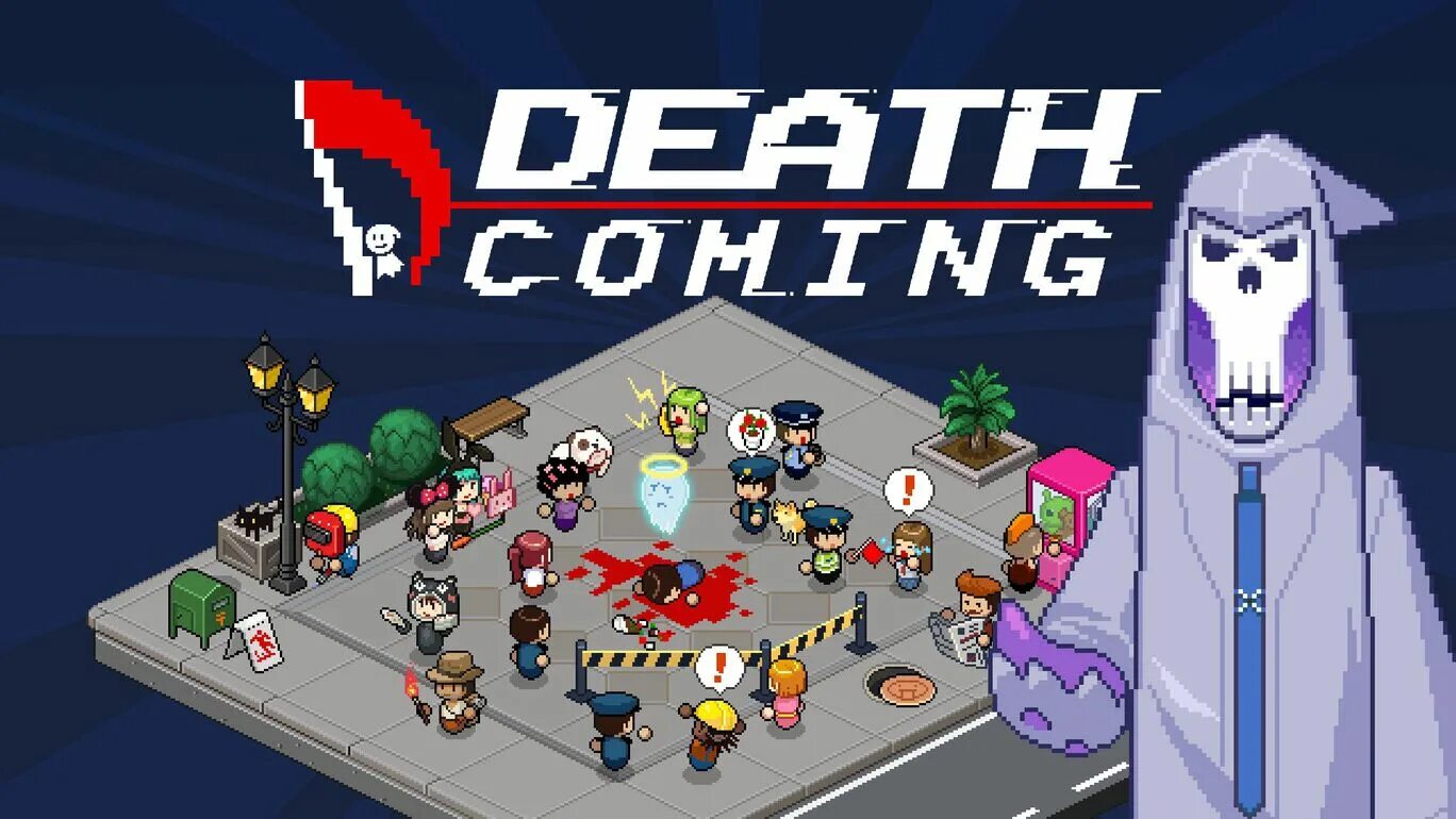 Death coming. Игра Death coming. Epic игры головоломки. Epic games death