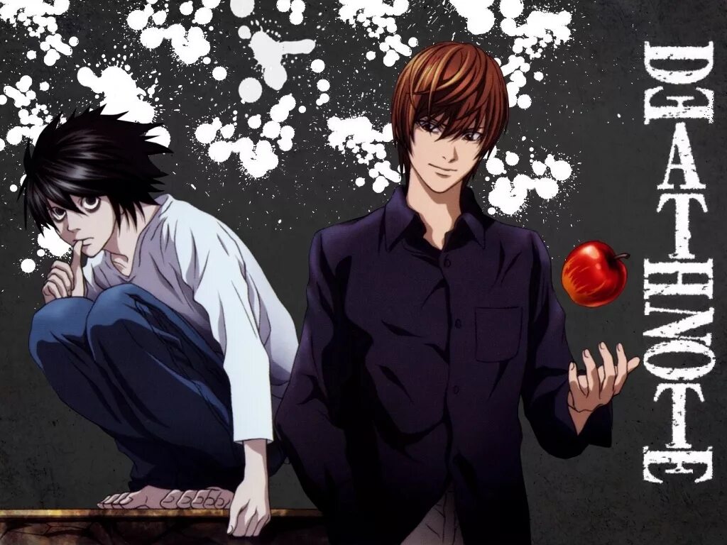 L из тетради смерти. Тетрадь смерти рюк и лайт. Death note. Тетрадь смерти рюк и лайт. Рюк его тетрадь смерти.