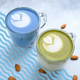 Blue matcha