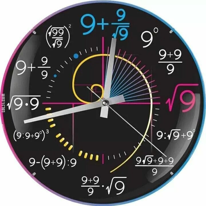 Какое время по атомным часам. Настенные часы для математиков. Часы с математическим циферблатом. Математические часы настенные с формулами. Математический циферблат часов.
