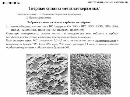 Основа твердых сплавов