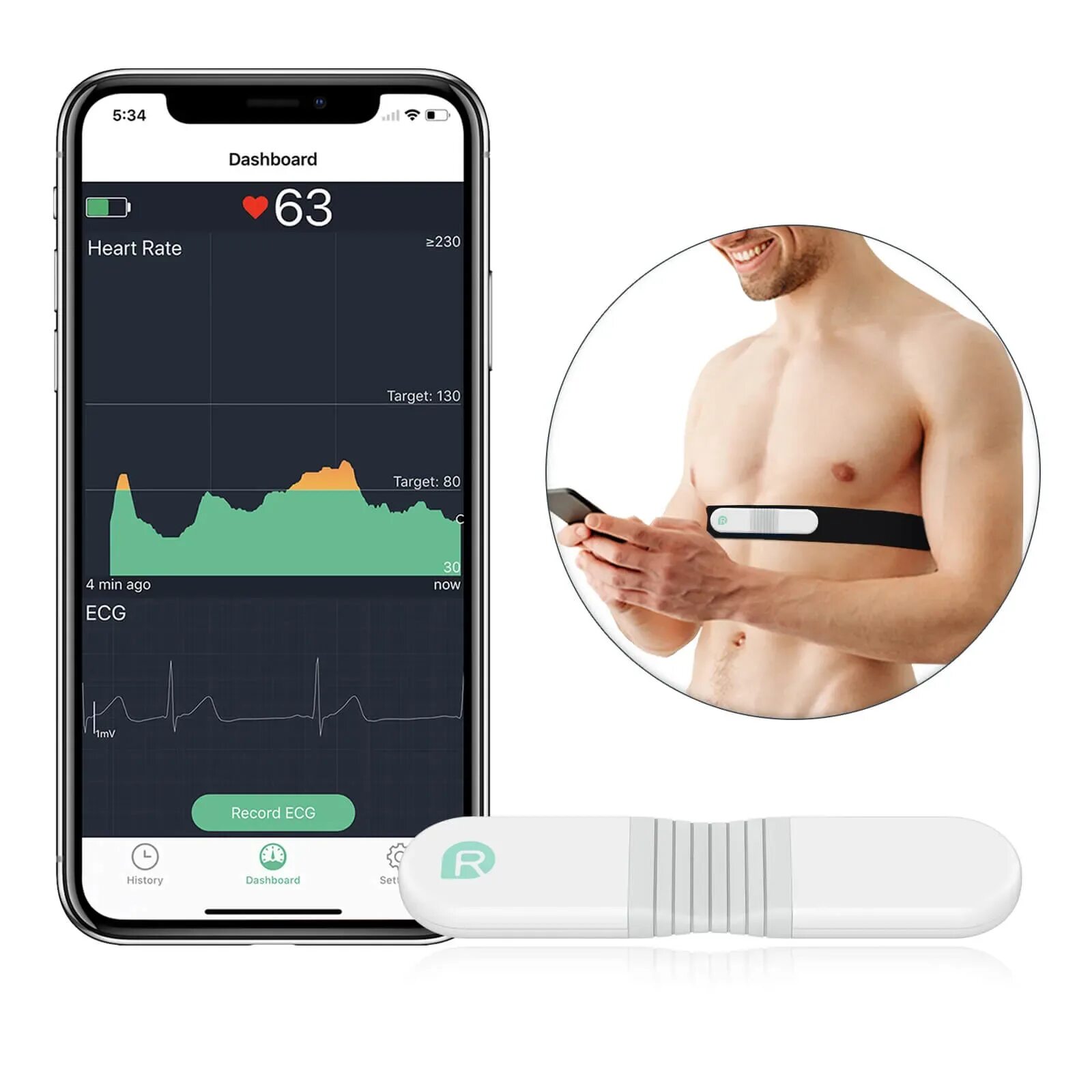 Приложение для нагрудного пульсометра. Heart rate monitoring device. как правильно пользоваться приложением монитор сердечного ритма.