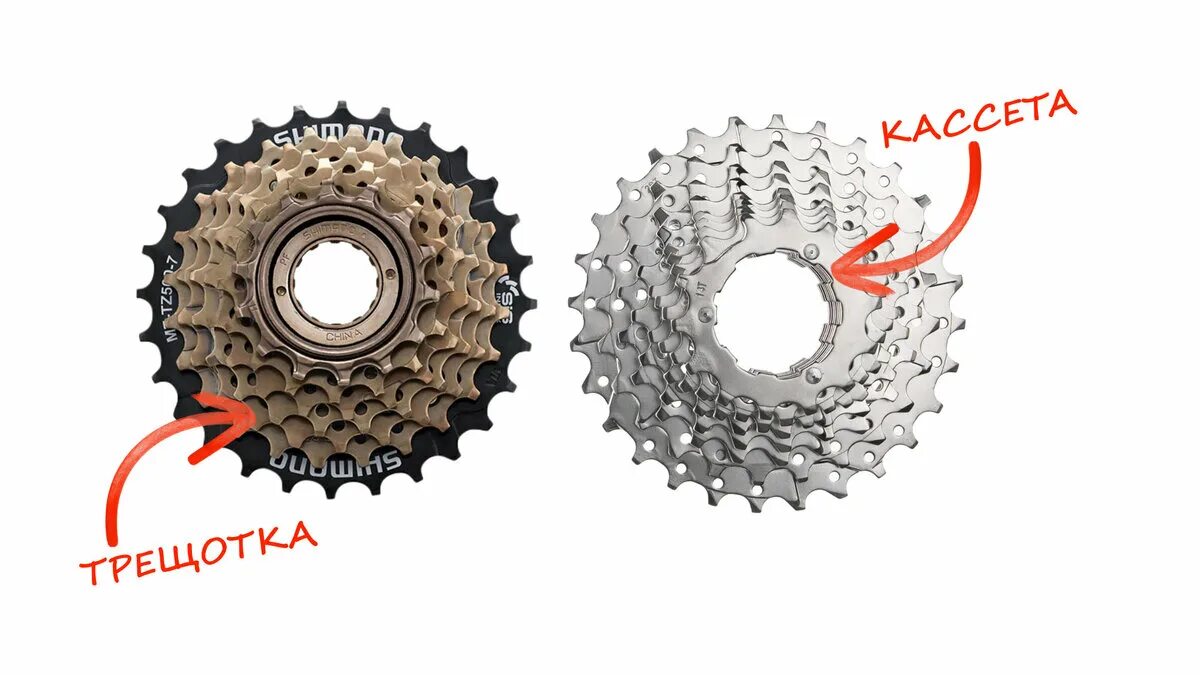 Чем отличаются кассеты. Трещотка и кассета отличия. Чем отличается кассета от трещотки. Отличия кассеты от трещотки для велосипеда. Как отличить кассету от трещотки на велосипеде.