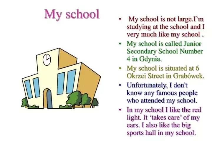 I like school because. My School. Школа my School. Презентация my School. My School топик.