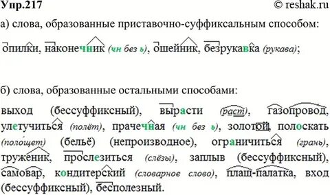 Русс упр 217