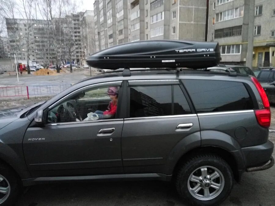 Рейлинги hover. Haval h5 багажник lux. автобокс hover h5. рейлинги hover h5.