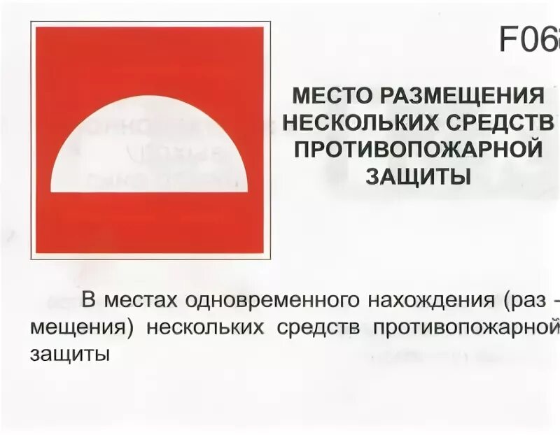 Место размещения средств противопожарной защиты f06. Знак место размещения средств противопожарной защиты f06 (200х200 мм). Пожарный знак место размещения средств противопожарной защиты. Место размещения нескольких средств противопожарной защиты. Защищающее место 7