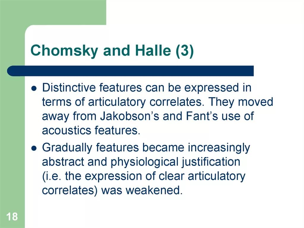 Distinctive features of phoneme. Articulatory features. Chomsky шрифт. Relevant Articulatory features.