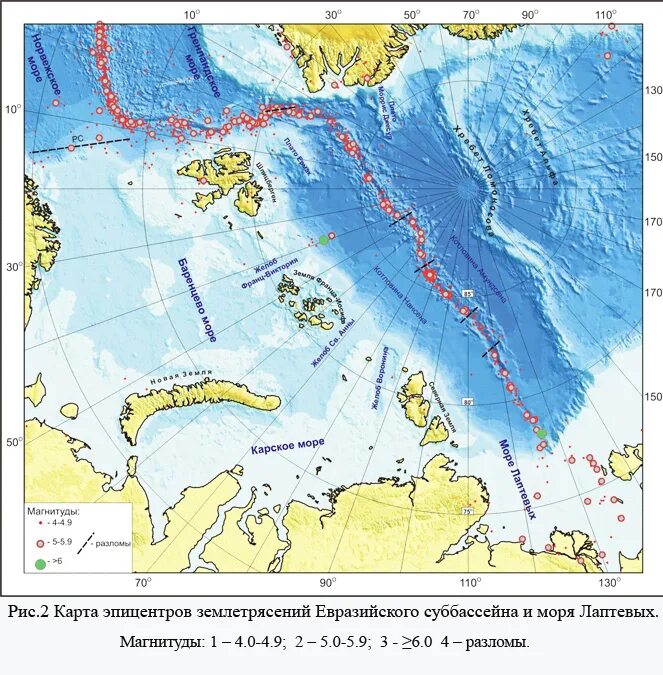 Карта вфм. Рельеф дна Карского моря. Карское море и море Лаптевых. Карское море на карте. Хребет Гаккеля на карте.