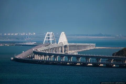 Крымский мост самый длинный