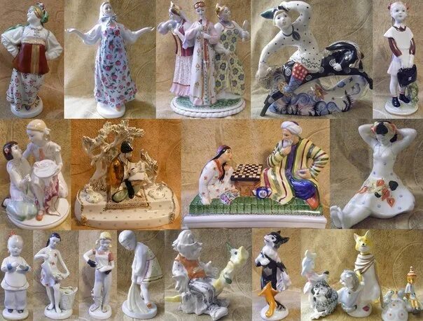 Collection вк. Коллекция статуэток. Коллекции фарфоровых статуэток частные. Фарфоровые статуэтки животные.