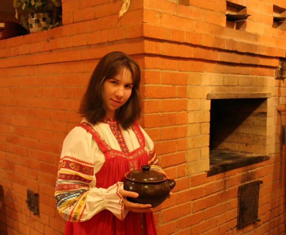 Девочка в печи