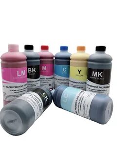Kingjet factory price art paper pigment printing ink for Epson digital inkj...