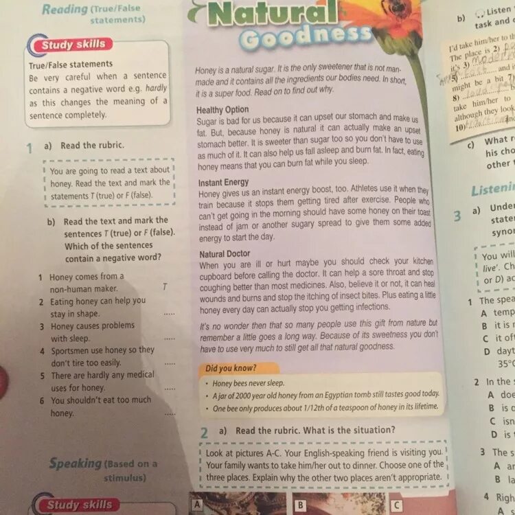True false 5 класс. Reading true false 5 класс. Перевод текста natural goodness. Текст true false 5 класс. Read the information about Jilly and Jane and then the text below find one Statement that is false ответ англиский.